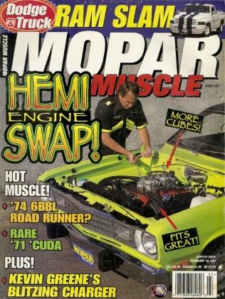 MOPAR MUSCLE 1997 MAR - MYSTERY ROAD RUNNER, SUPERBIRD